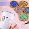 6,600pcs Mixed-Color 5mm Resin Rhinestones – Includes Tweezers & 3×10ml B7000 Jewelry Glue, Perfect for DIY Crafts, Bedazzling Clothing, Tumblers, Shoes, Fabric, and Nail Art